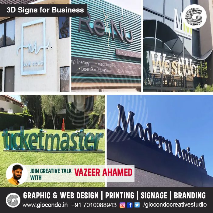 Giocondo completed signage project